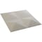 Ekena Millwork 11 7/8in. W x 11 7/8in. H Tirana EnduraWall Decorative 3D Wall Panel Covers 0.98 Sq. Ft. WP12X12TIGBW - alternate 3